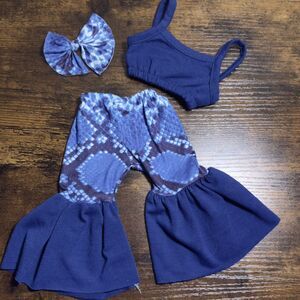 18 inch Doll Retro Outfits Top & Flare Pants